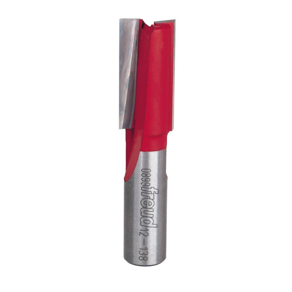 Freud 5/8 In. (Dia.) Double Flute Straight Bit with 1/2 In. Shank, large image number 1