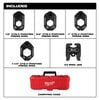 Milwaukee 1/2 Inch - 1-1/4 Inch CTS-V Pivoting Press Ring Kit for M12 FORCE LOGIC Press Tool, small image number 2