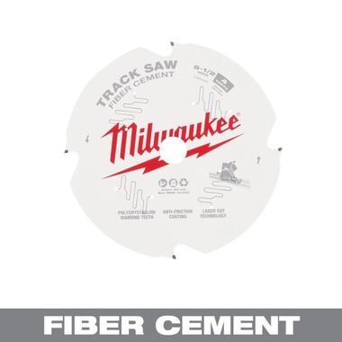 Milwaukee 6 1/2 4T Fiber Cement Track Saw Blade