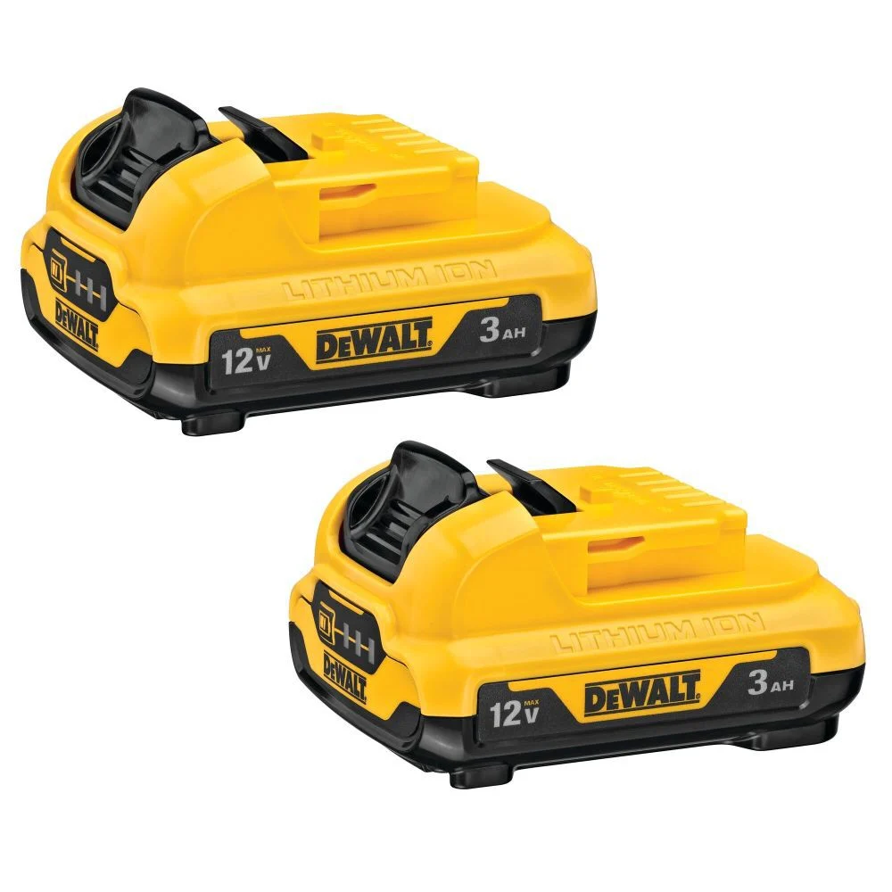 DEWALT 12V MAX 12V 3Ah Lithium Ion Power Tool Battery Pack with Fuel Indicator (2 Pack), large image number 1