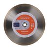 Husqvarna Construction Superlok Porcelain+ 6 Inch Continuous Diamond Blade for Porcelain Tile and Granite, small image number 1