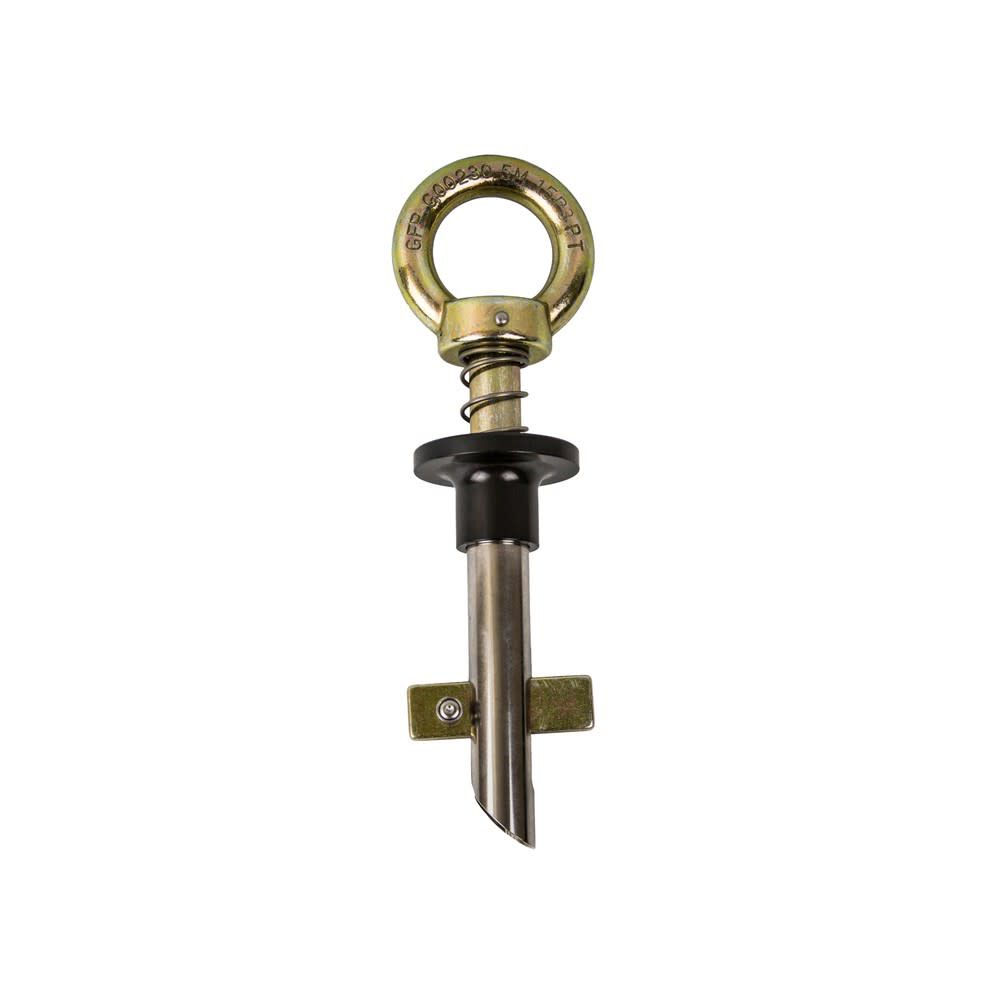 Guardian Fall Protection 130-420 Lbs Galvanized Steel Toggle-Style Bolt Hole Anchor, large image number 1