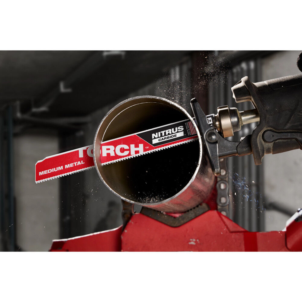 Milwaukee 9 Inch 10TPI TORCH Nitrus Carbide Reciprocating Saw Blade, large image number 14