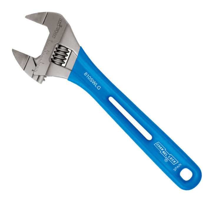 Channellock 10 Inch Lightweight Extra Slim Jaw Adjustable Wrench