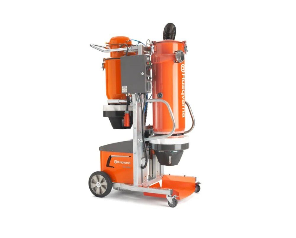 Husqvarna Construction DC 6000 480V 5.75kW 3PH Industrial Dust Extractor Reconditioned, large image number 1