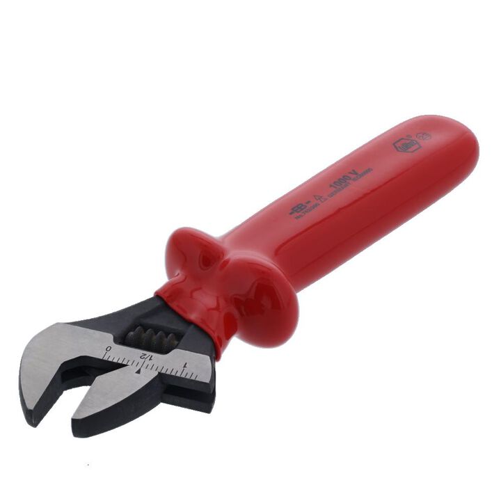 Wiha Insulated Adjustable Wrench Set 3 Pieces, large image number 1
