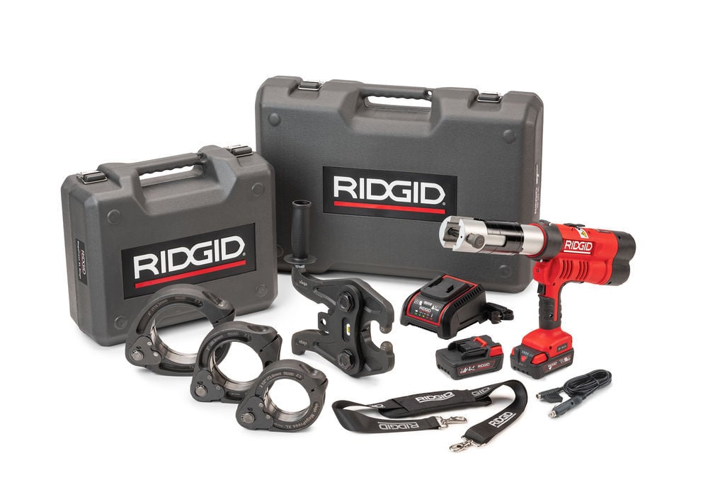 Ridgid RP 342-XL Press Tool with Actuator and Rings, large image number 5