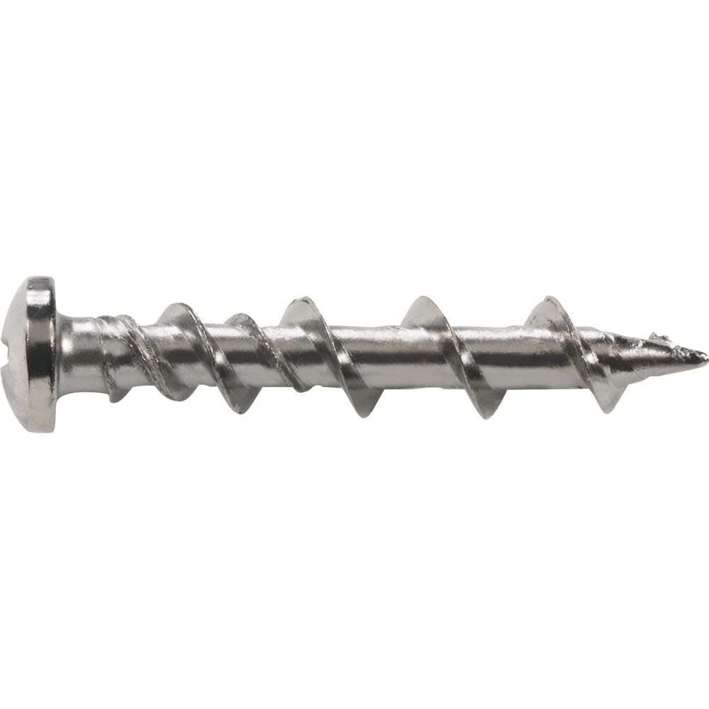 DEWALT Wall Dog White Pan Head Light Duty Anchors, 100 Pieces – 02330-PWR