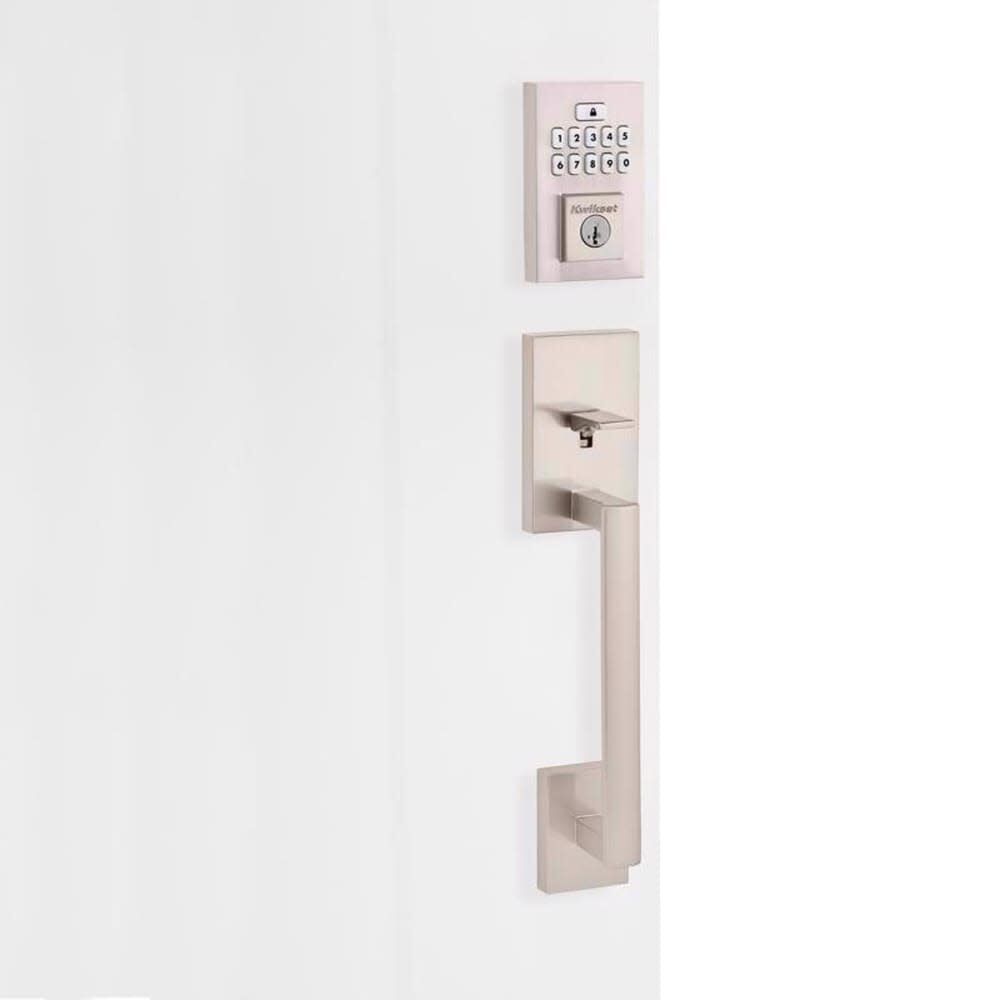 Kwikset 260 SmartCode Electronic Touch Pad Deadbolt Satin Nickel, large image number 3