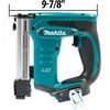 Makita 18V LXT Lithium-Ion Cordless 3/8 in. Crown Stapler (Bare Tool), small