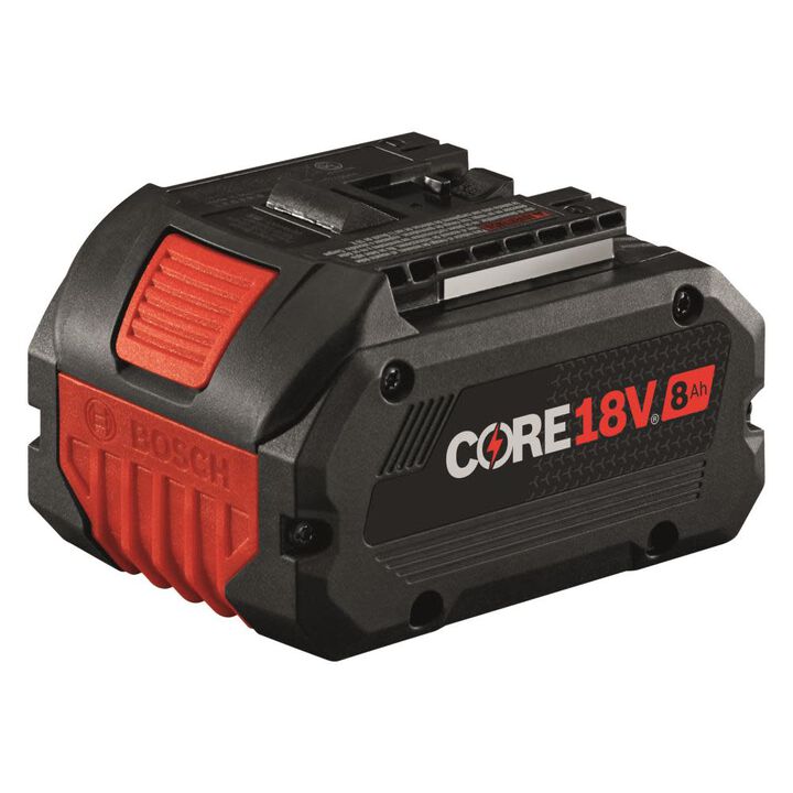 Bosch CORE18V 18V 8Ah Lithium Ion Power Tool Battery Pack with Fuel Indicator