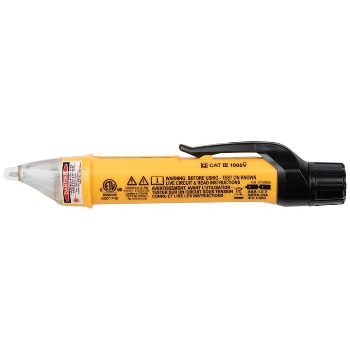 Klein Tools Dual Range Non-Contact Voltage Tester Pen with Laser Pointer, 12 to 1000V AC, large image number 10