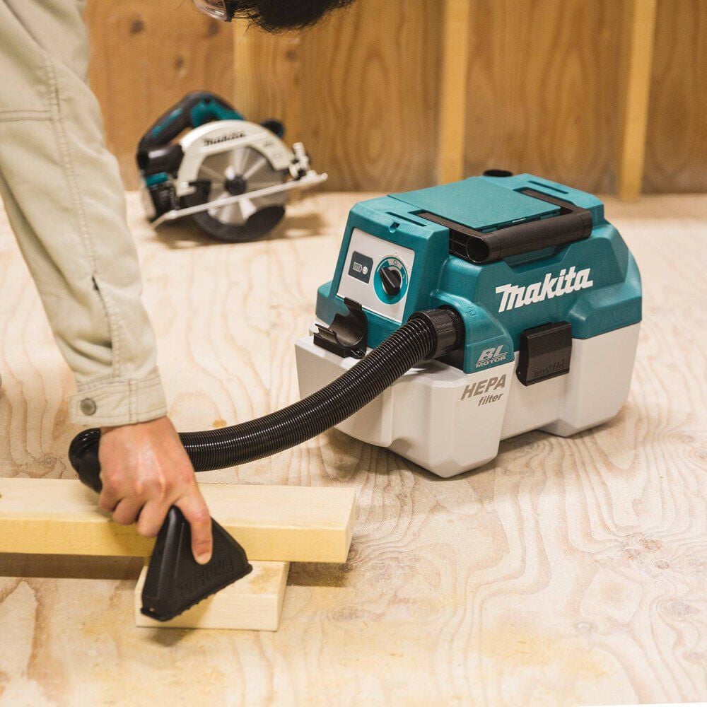 Makita 18V LXT Li-Ion Brushless 2Gal HEPA Wet/Dry Vacuum (Bare Tool), large image number 7