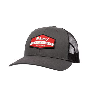 Eskimo Primetime Cap, Headwear, Gray/Black, Snapback, Logo Accent, OSFM