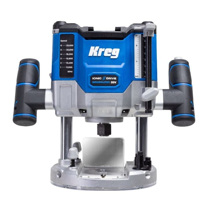 Kreg 20V Ionic Drive 2 -1/4 HP Plunge Router