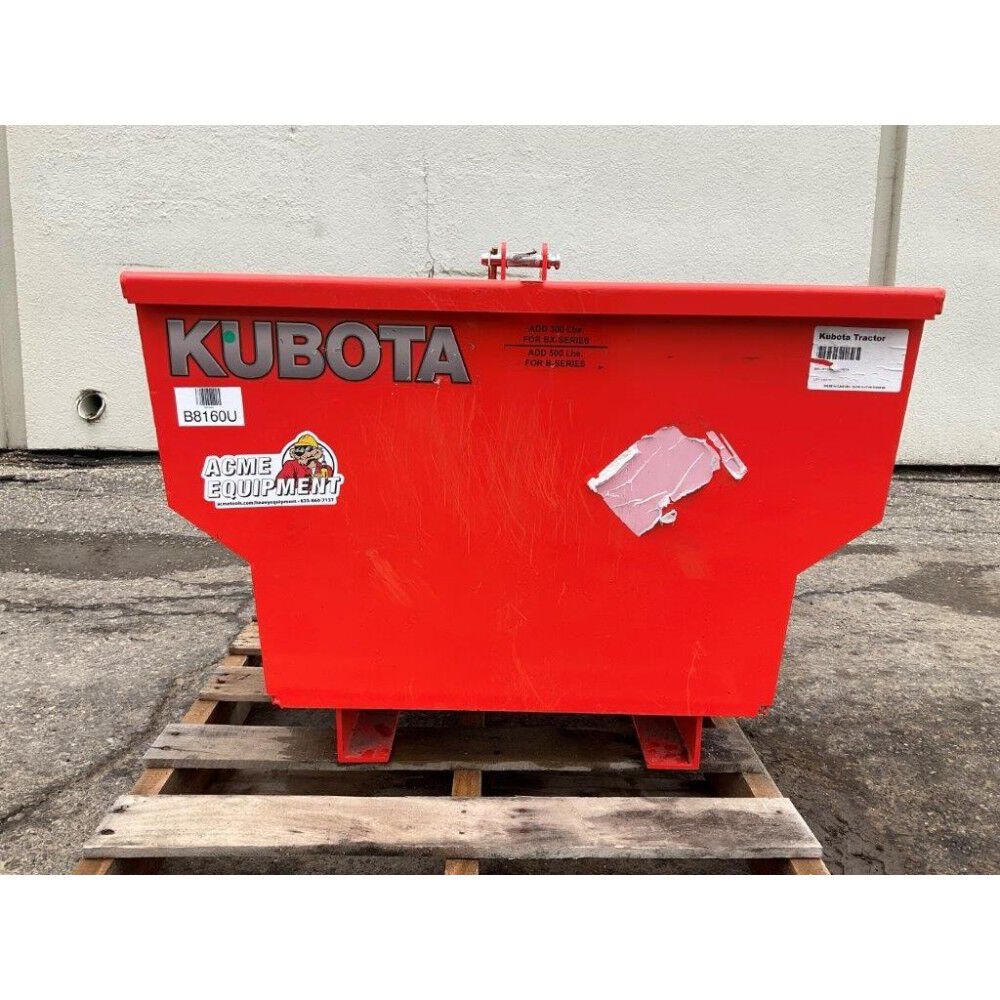 Kubota Ballast Box 300500 Lbs Used B8160 from Kubota Acme Tools