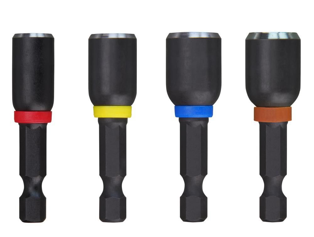 Milwaukee SHOCKWAVE Impact Duty 1-7/8inch Magnetic Nut Driver Set 4PC, large image number 10