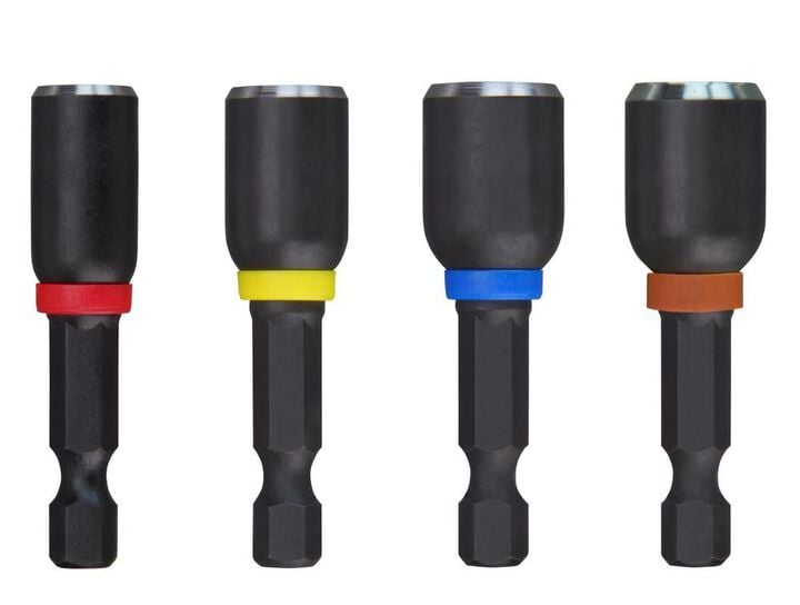 Milwaukee SHOCKWAVE Impact Duty 1-7/8inch Magnetic Nut Driver Set 4PC, large image number 9