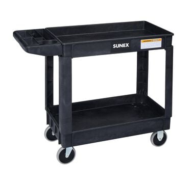 Sunex Compact Heavy Duty Utility Cart Black, large image number 3