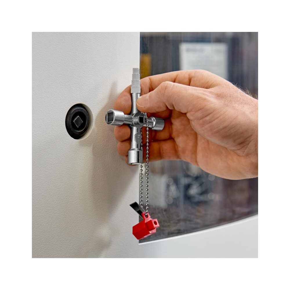 Knipex Profi Key For All Standard Shut Off Systems, large image number 7