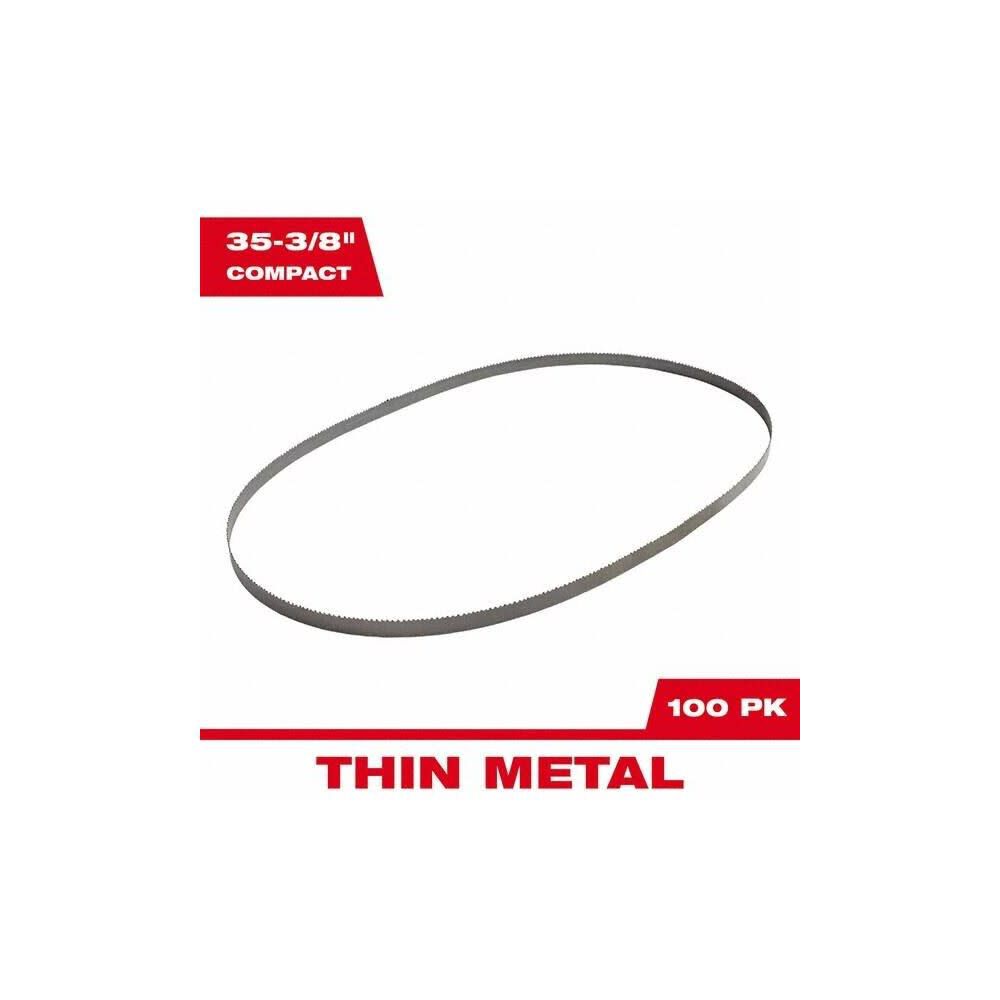 Milwaukee 35-3/8 Inch 14 TPI Compact Portable Band Saw Blade, large image number 2
