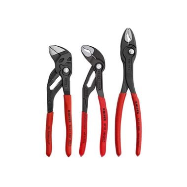 Knipex Box-Joint Non-Slip Pliers Set 3pc