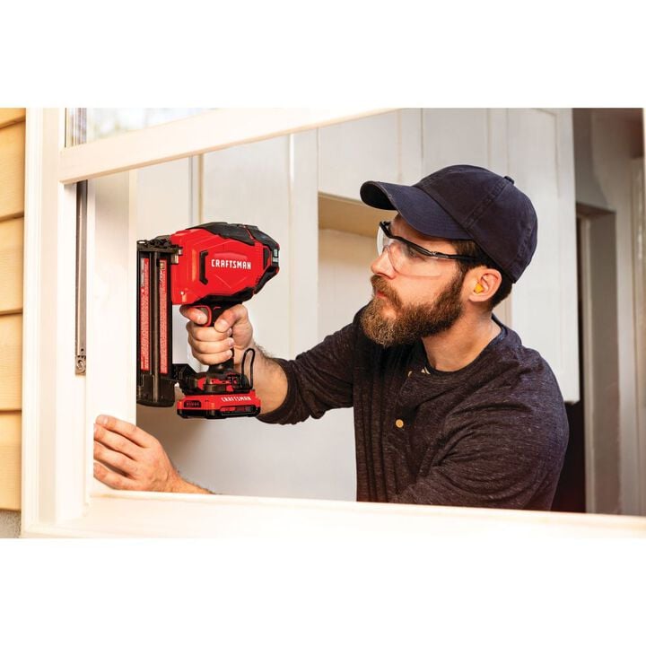 CRAFTSMAN V20 18 Gauge Cordless Brad Nailer 1 Battery Kit, large image number 9