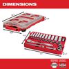 Milwaukee 3/8in 28 Pc Ratchet & Socket Set with PACKOUT Organizer, small