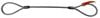 Lift-All 3/4 Inch x 4 Ft Eye & Eye Steel Wire Rope Sling, small image number 2