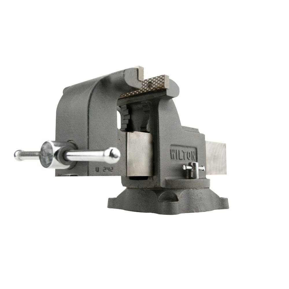 Wilton Shop Vise 5 In. Jaw Width 5 In. Jaw Opening 3 In. Throat Depth – 63301