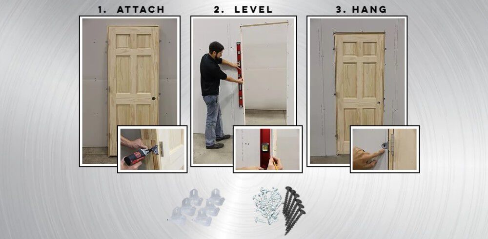 Express Products QUICK DOOR HANGER KIT (Single Door Kit), large image number 2