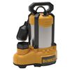 DEWALT 1 HP Stainless Steel/Cast Iron Submersible Sump Pump, small
