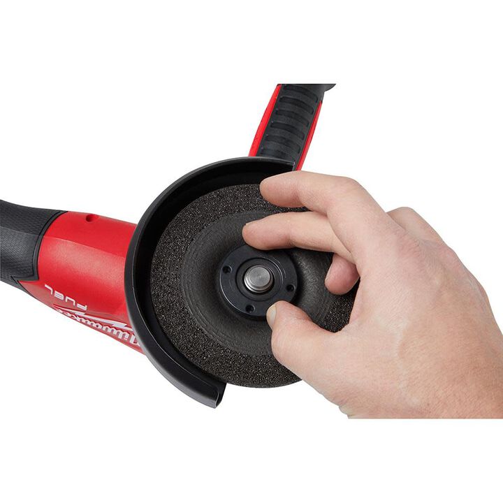 Milwaukee M18 FUEL 4 1/2inch / 5inch Braking Grinder Slide Switch Lock On Variable Speed Reconditioned (Bare Tool), large image number 13