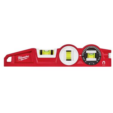 Milwaukee 10 in. Die Cast Torpedo Level with 360 Degree Locking Vial, large image number 0