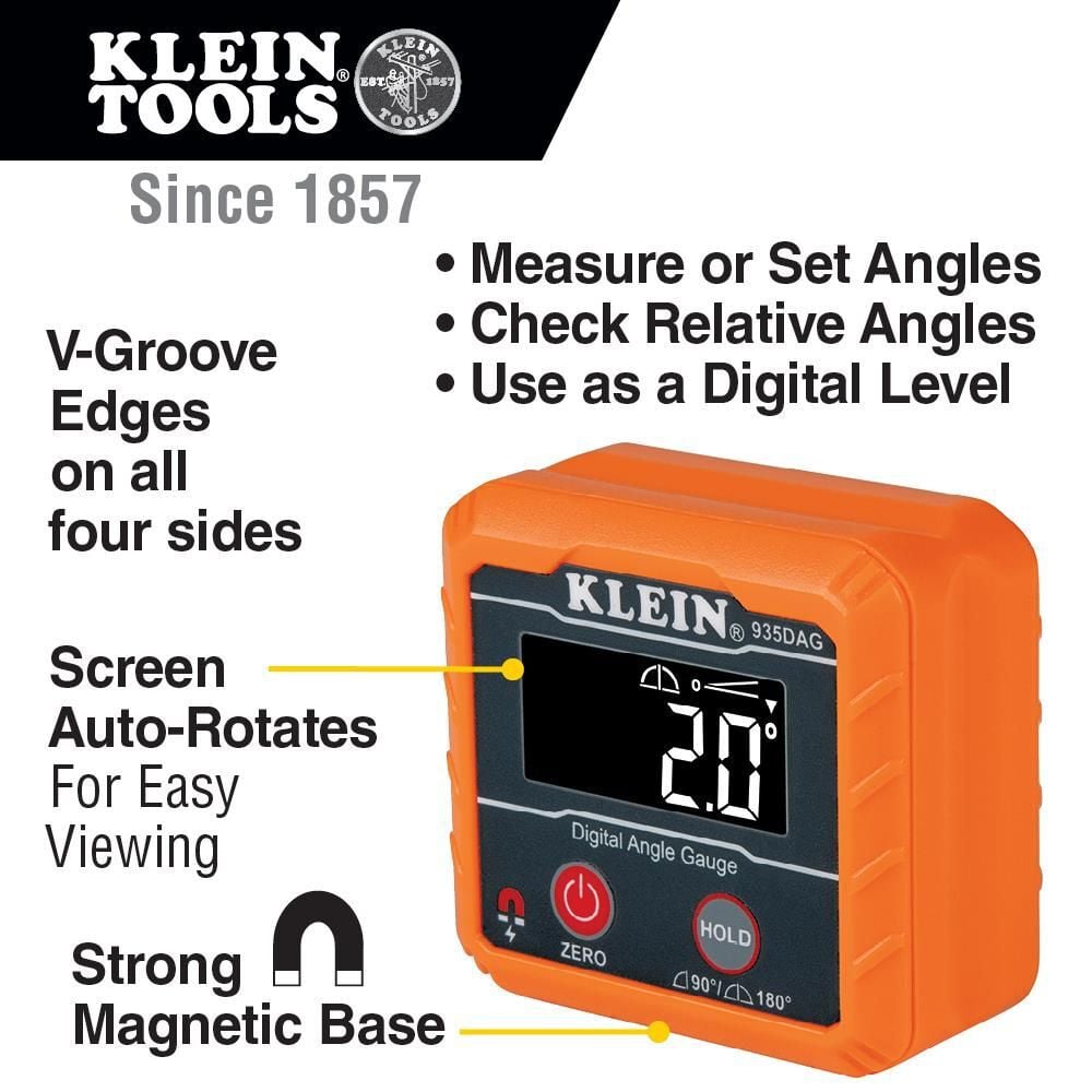 Klein Tools Digital Angle Gauge and Level, large image number 2