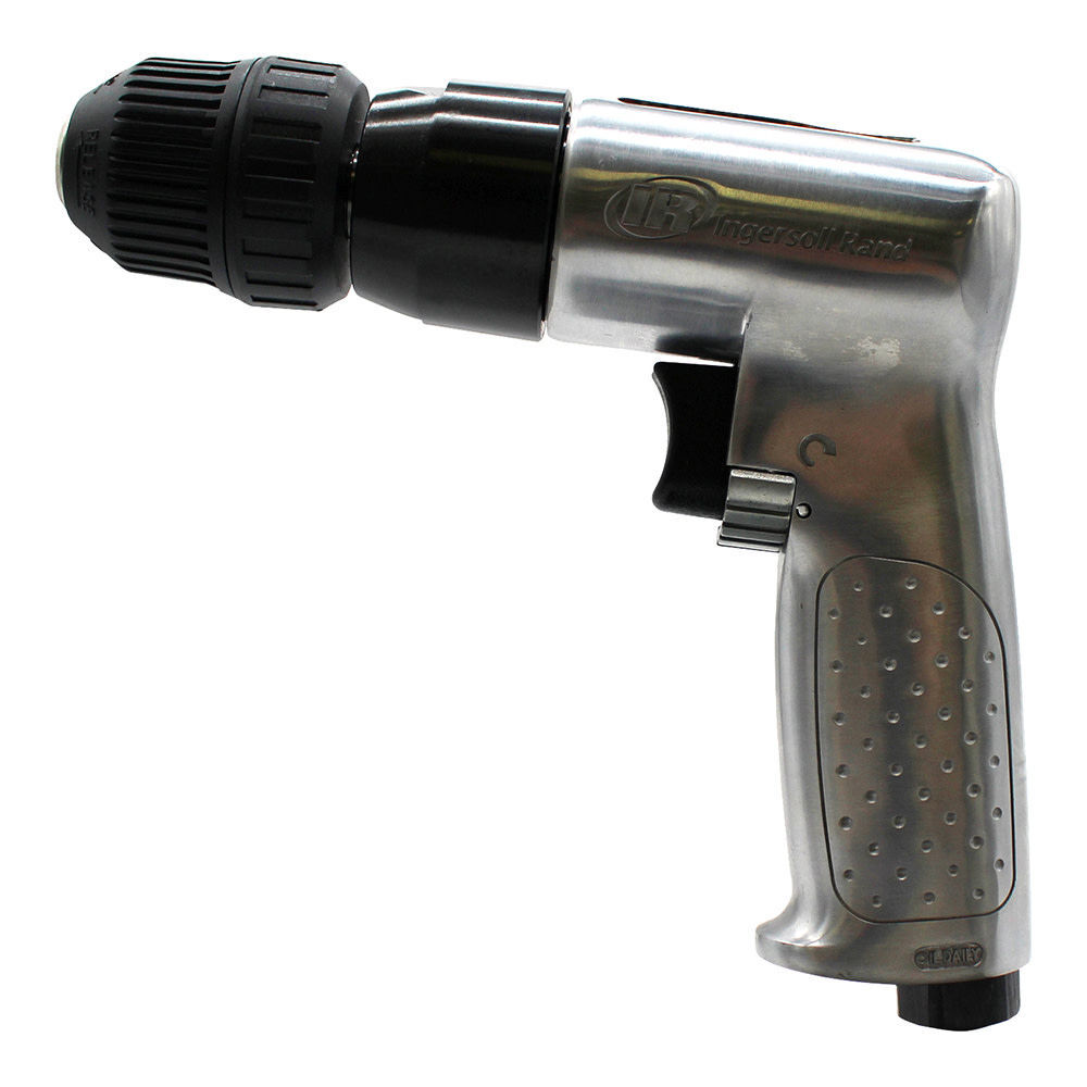 Ingersoll Rand 3/8 Inch Chuck 0.5 HP Pistol Air Drill, 2000 RPM, large image number 2
