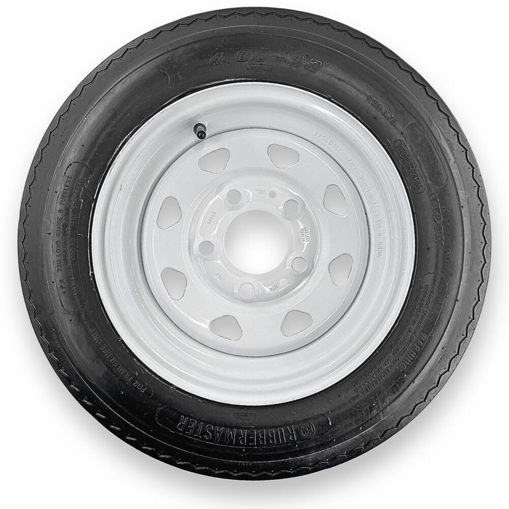 Rubbermaster Tire 4.80-12 6P TL & MTD 12 x 4 5 on 4.5 MODULAR – 599415