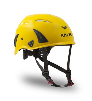 KASK America SUPERPLASMA HD Ventilated Work/Rescue Helmet - Yellow