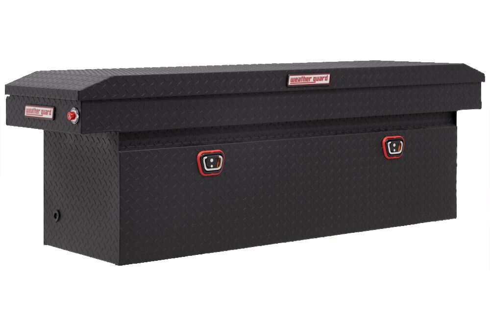Black truck sales tool box