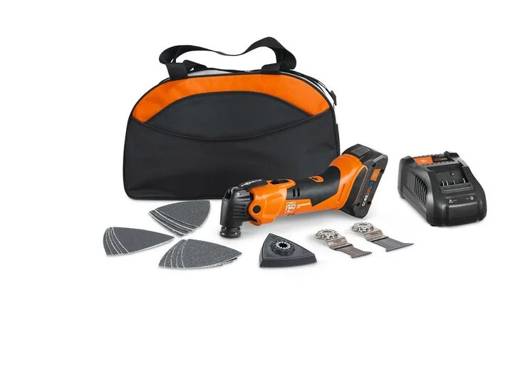 Fein Ampshare Multimaster Multi-Tool 500 Plus 4Ah 18V with Bag 22pc