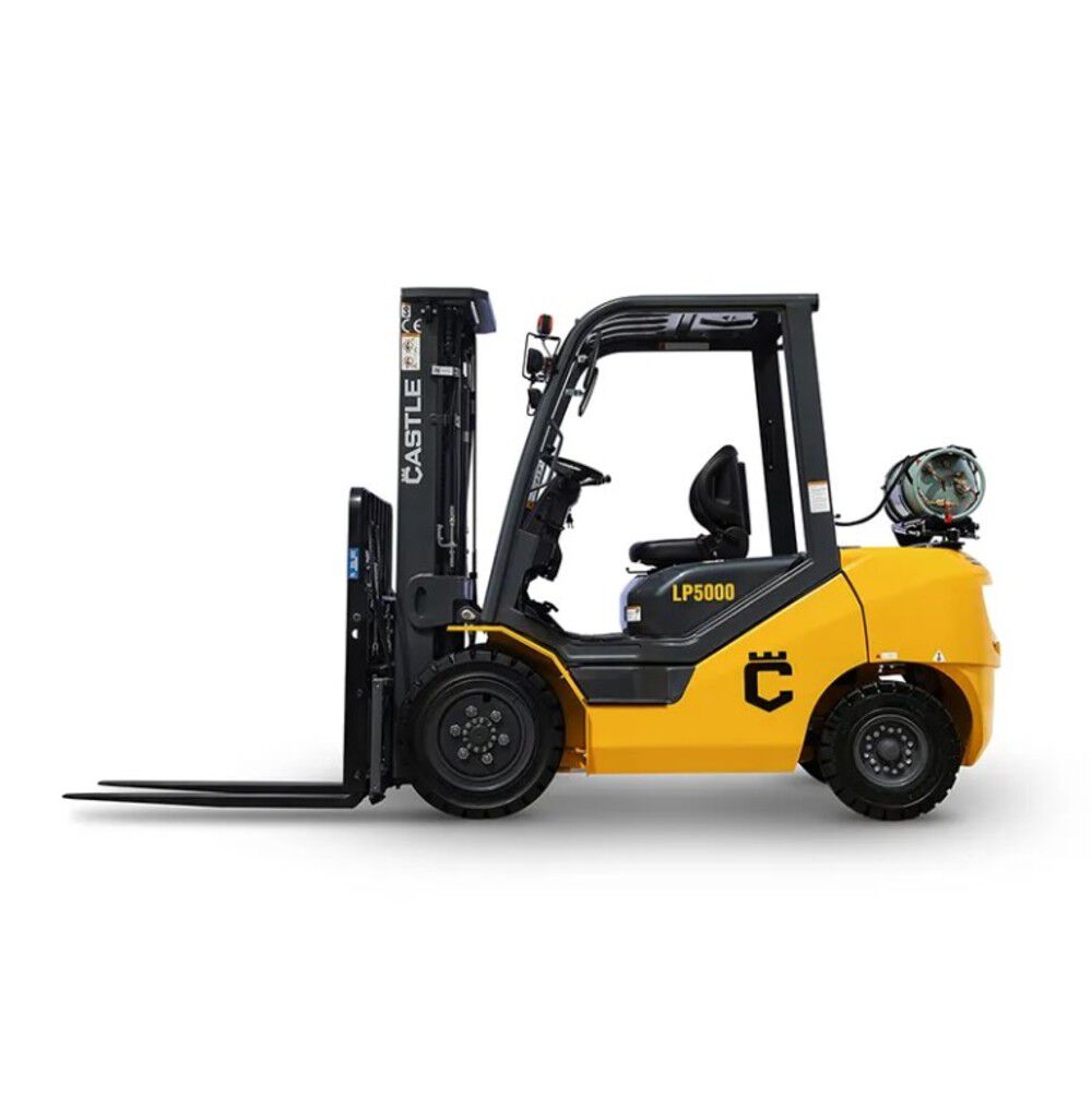 Castle Equipment 5500 Lb Liquid Propane Gas Powered Mast Forklift, large image number 8