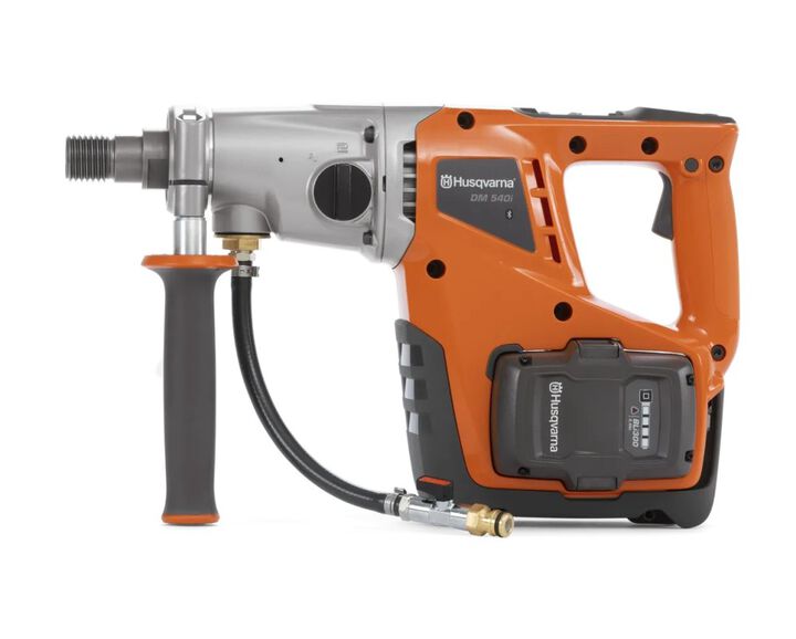 Husqvarna Construction DM 540i 1.88HP BLi-X Battery Powered Drill Motor Kit Refurbished, large image number 1