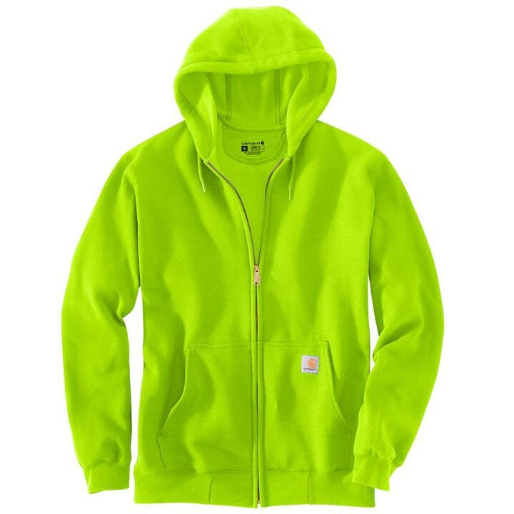 Carhartt Marquette Full-Zip Hooded Sweatshirt Lime