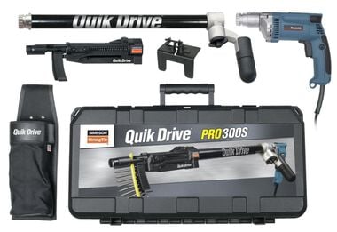 Quikdrive 1.5 to 3in Flooring/Decking Fastening System with Makita Screwdriver Motor