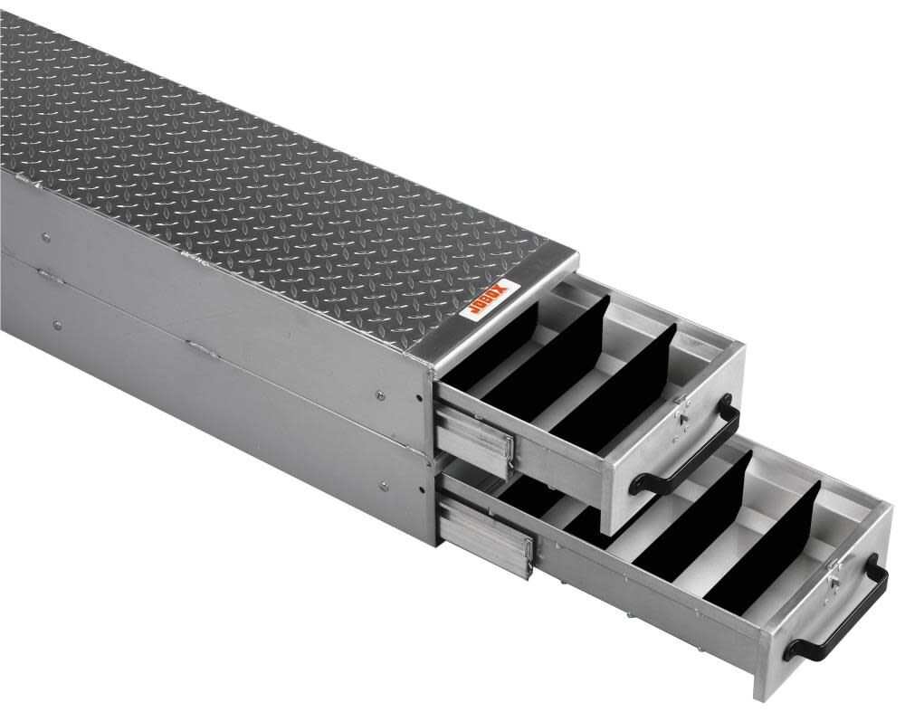 Crescent JOBOX 2 Drawer Long Stacked HeavyDuty Aluminum Drawer Storage