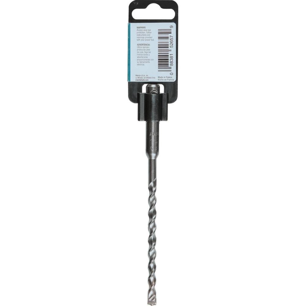 Makita 1/4in x 6in SDS-Plus Bit, 2-Cutter, large image number 11