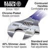 Klein Tools Slim-Jaw Adjustable Wrench 6in, small image number 2