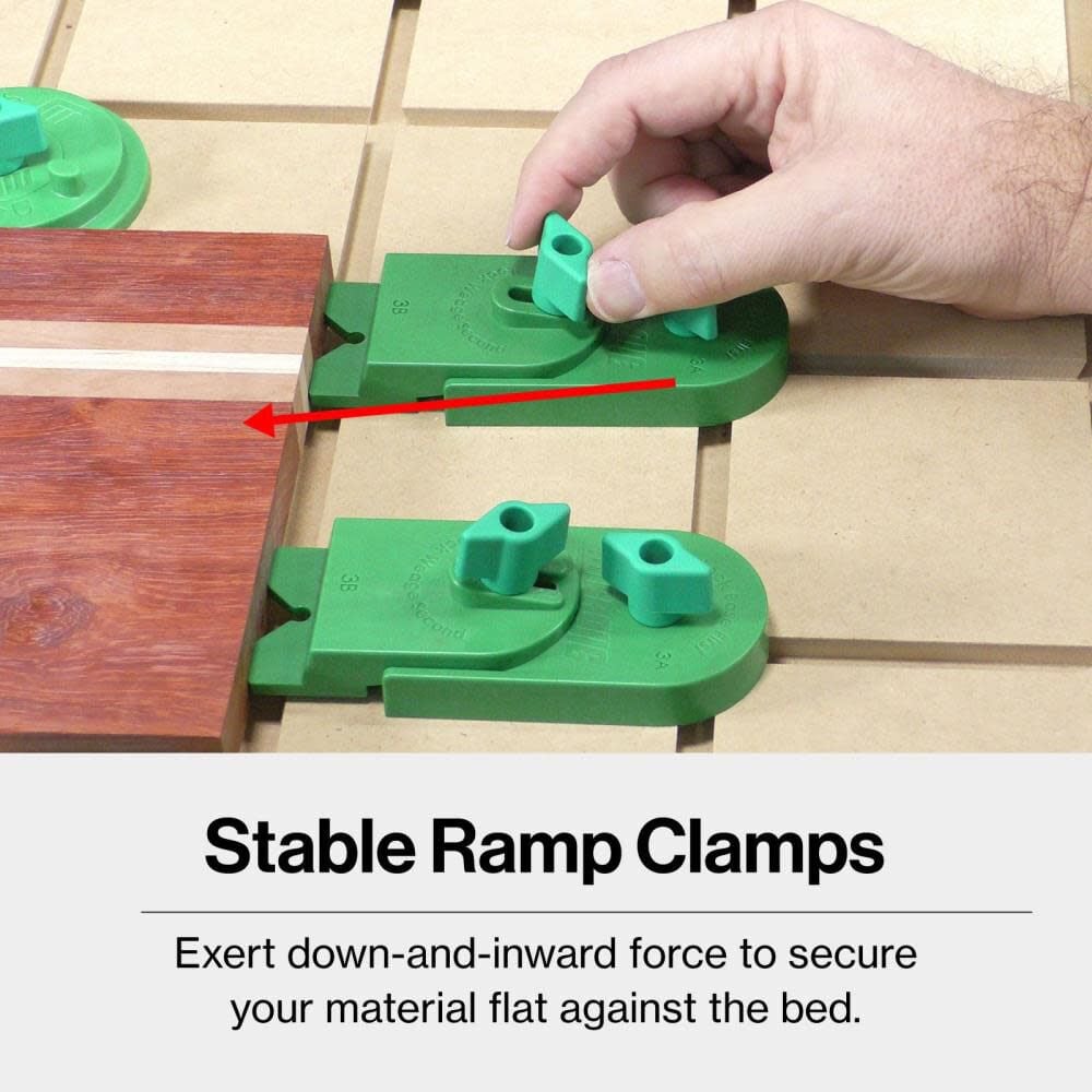 Microjig MATCHFIT CNC Ramp Clamps Kit, large image number 3