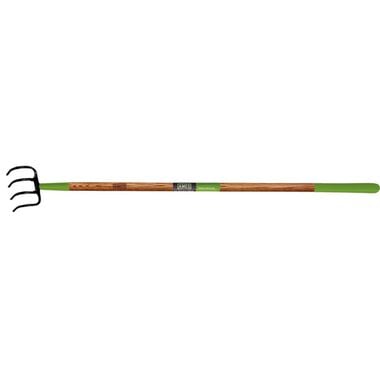 Ames 57 1/2 Inch 4-Tine Forged Cultivator with Hardwood Handle