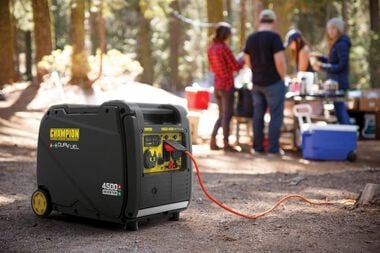 Champion Power Equipment Inverter Generator Portable Dual Fuel with Quiet Technology 4500 Watt, large image number 3